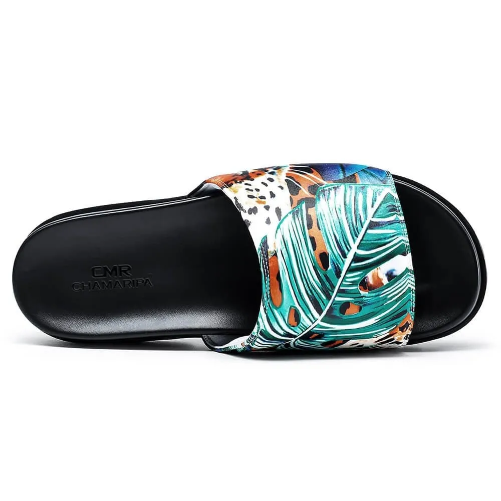 6 CM / 2.36 Inches CMR CHAMARIPA Elevator Shoes - Elevate Your Look with Height-Enhancing Slides for Men - 2.36 Inch Heel