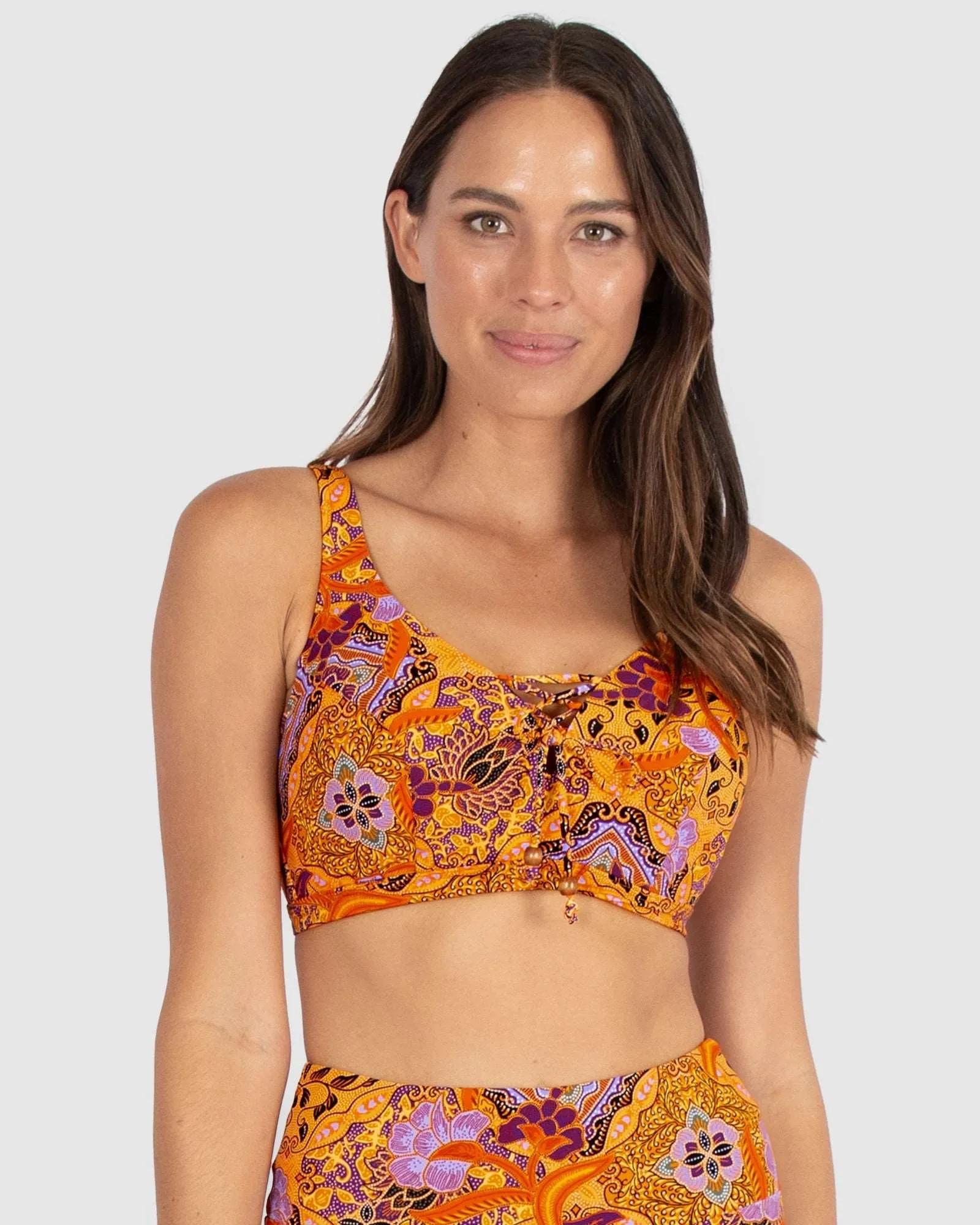 Baku Bali Hai F/G Lace Up Bikini Top