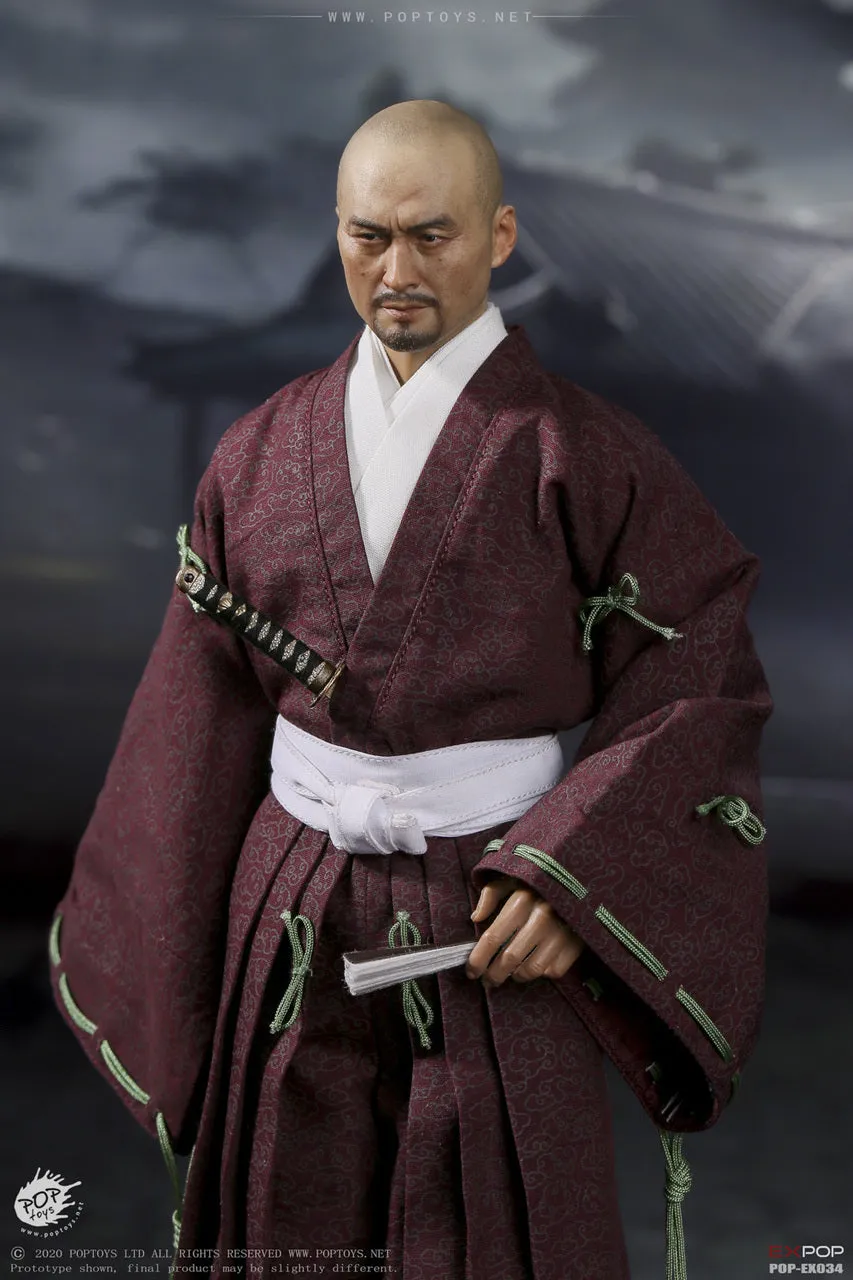 Benevolent Samurai Robes Ver - Bald Head Sculpt