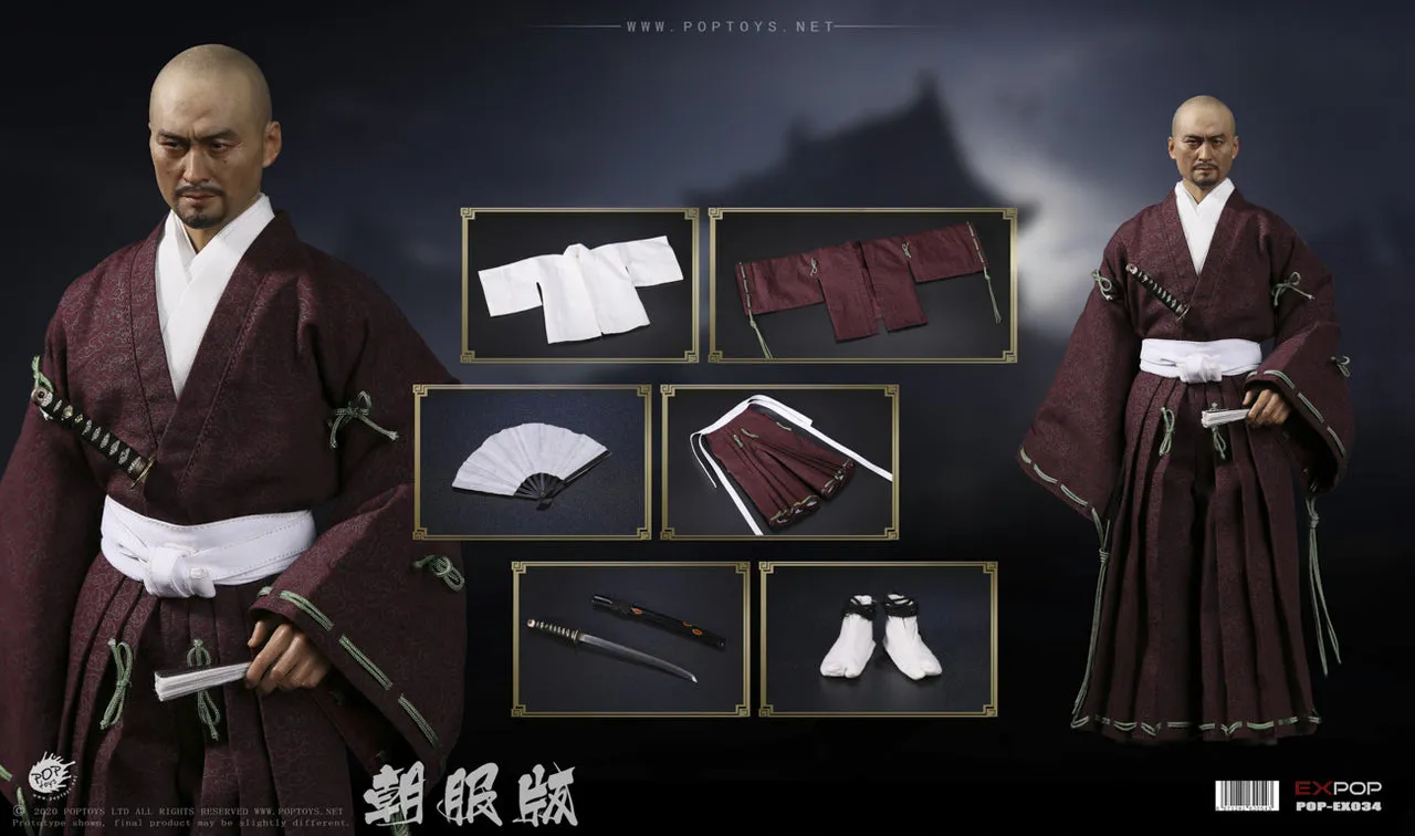 Benevolent Samurai Robes Ver - Bald Head Sculpt