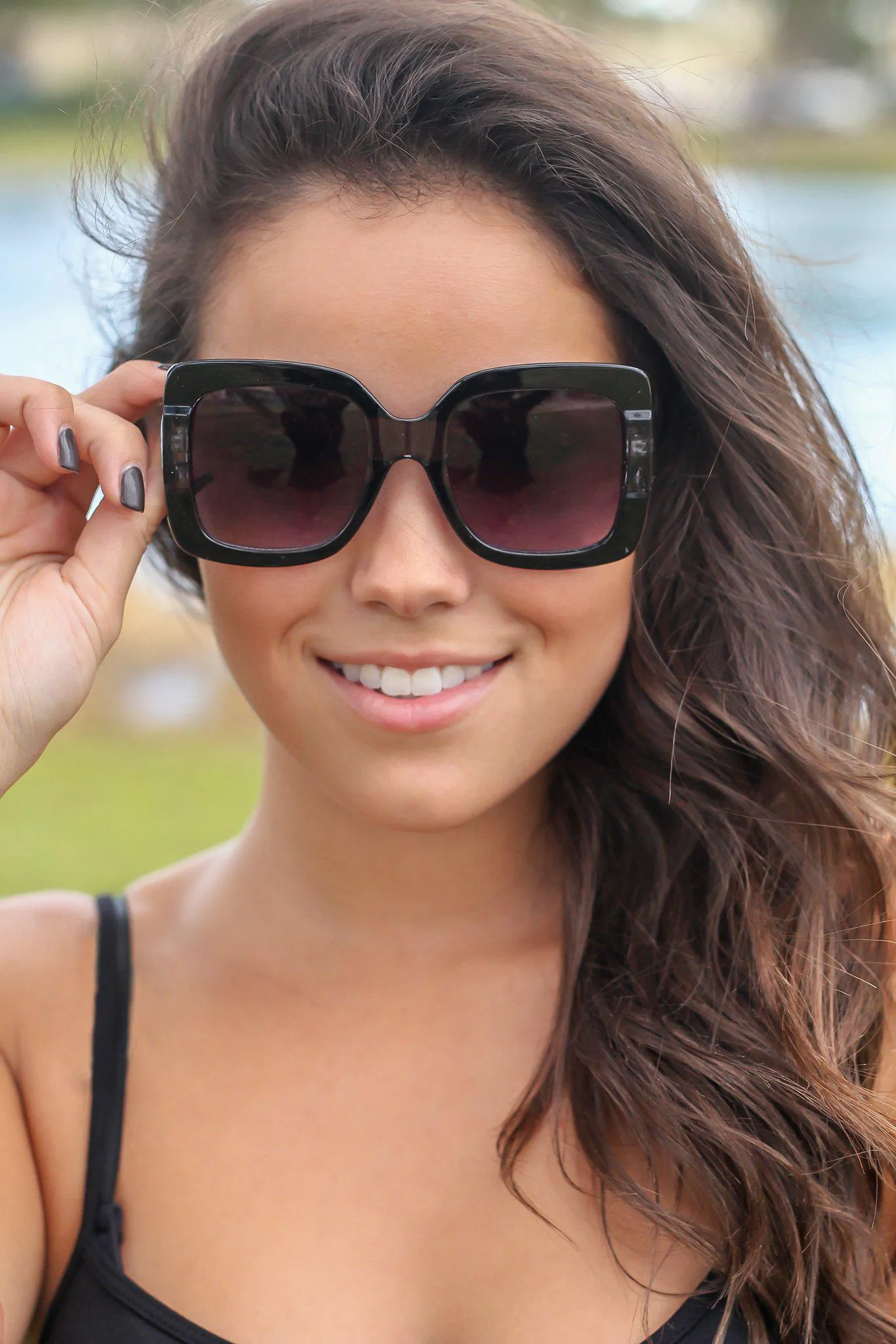 Black Bold Sunglasses
