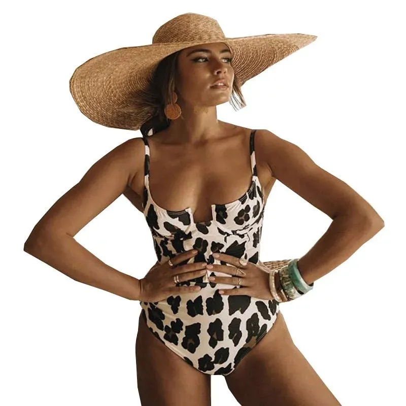 Bliss Animal Print  One-Piece  Swimsuit