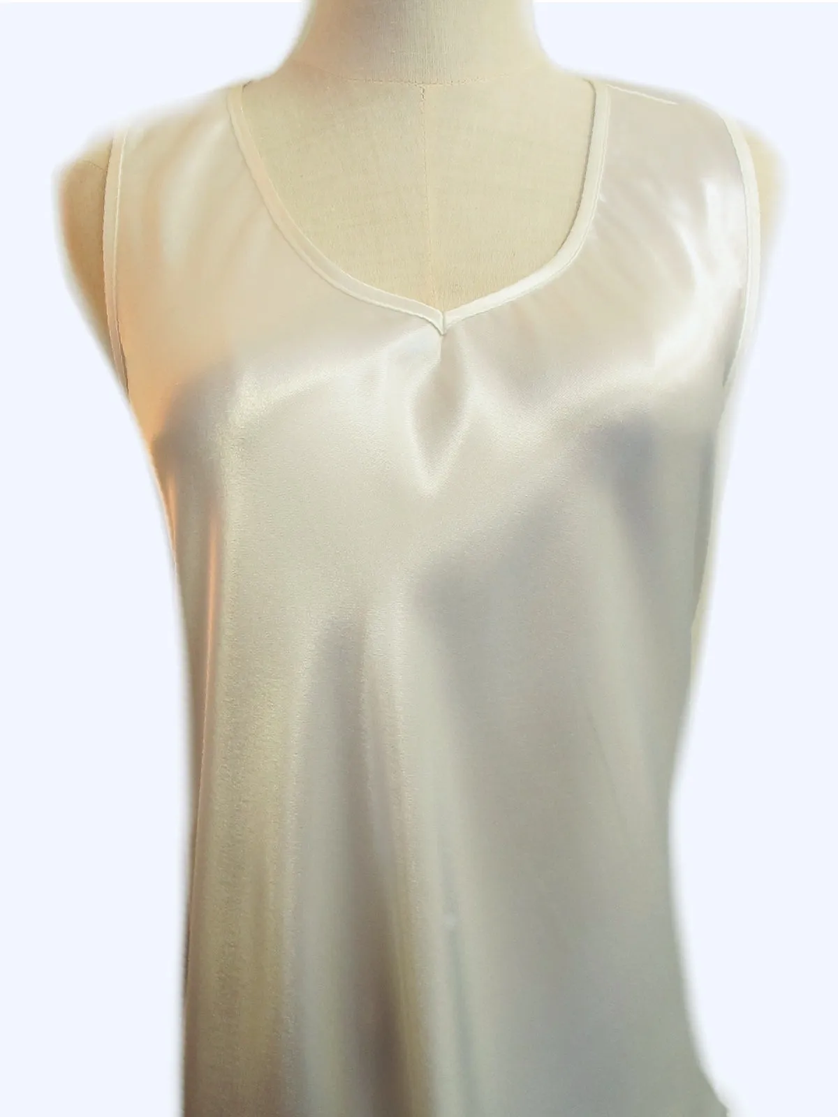 Champagne Fleur Slip - No Embroidery