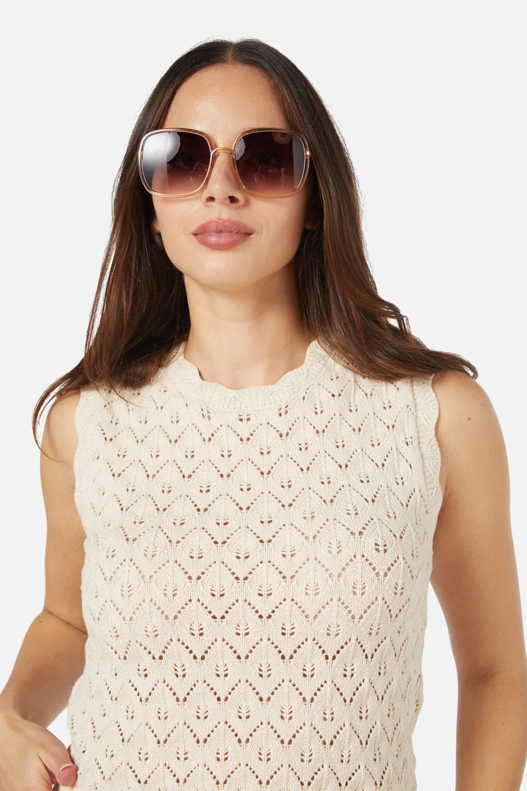 Champagne Natasha Sunglasses