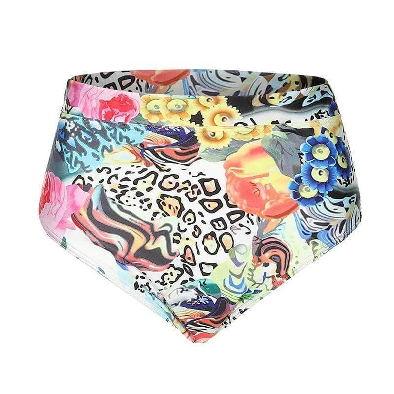 Chic Printed Bikinis Set