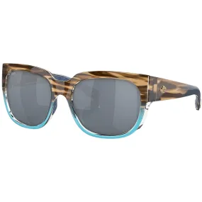 Costa Del Mar Women's Sunglasses - Waterwoman Shiny Wahoo Square | 06S9019-90191055