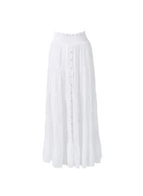 Dee White Skirt