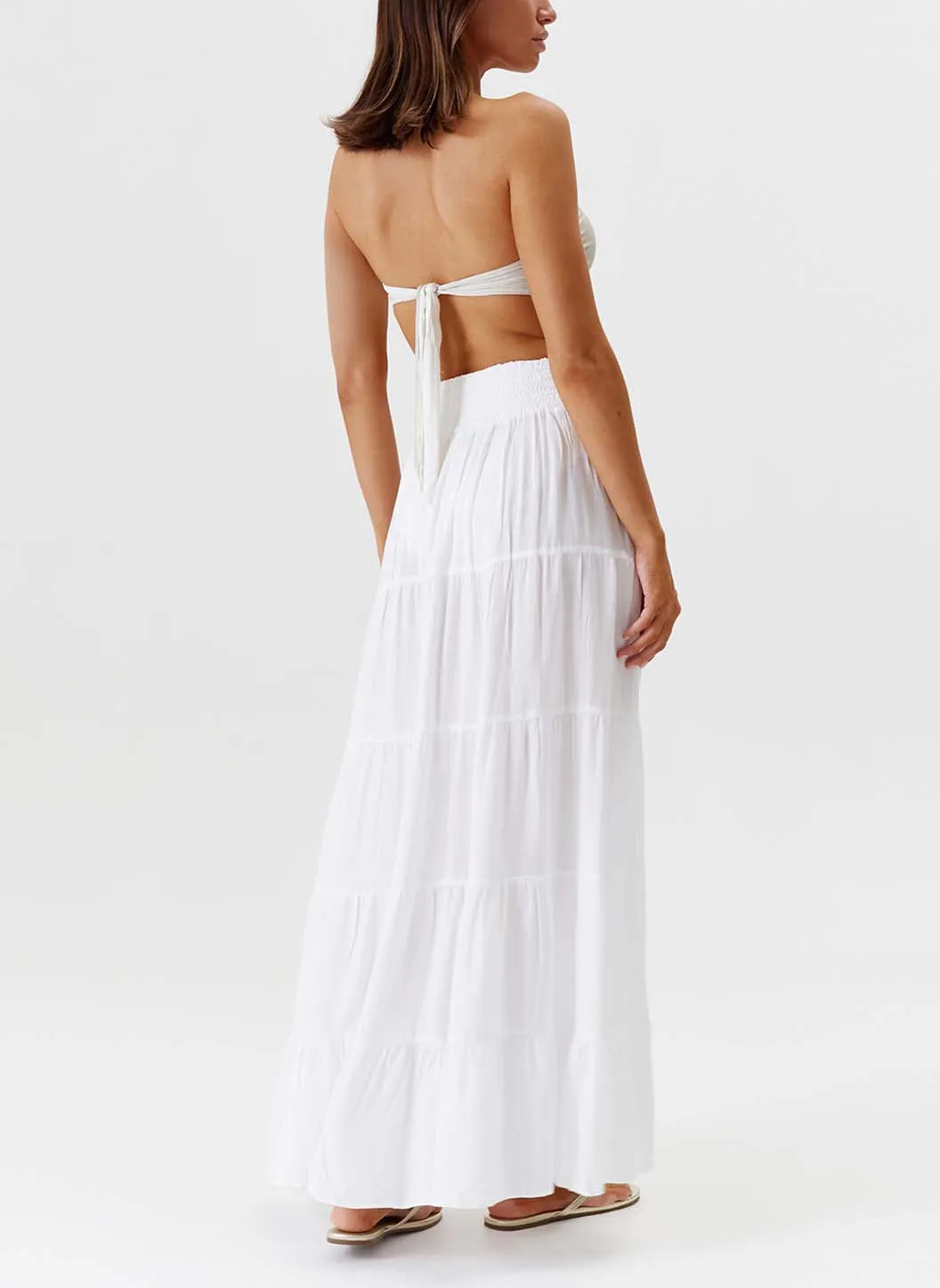 Dee White Skirt