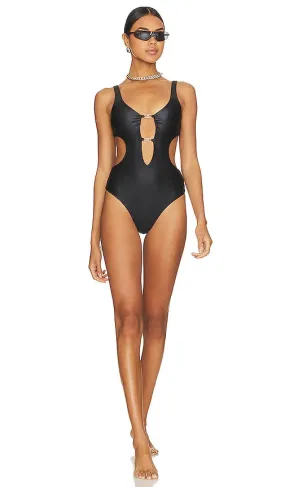 DEVON WINDSOR Josie One Piece in Black