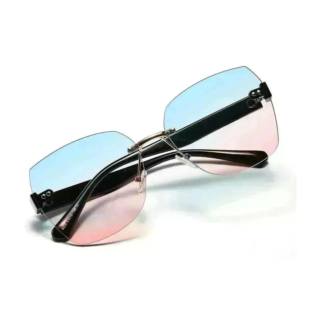 Diamond Cut Edge High-end Sunglasses For Women