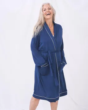 Dressing Gown Robe - Midnight