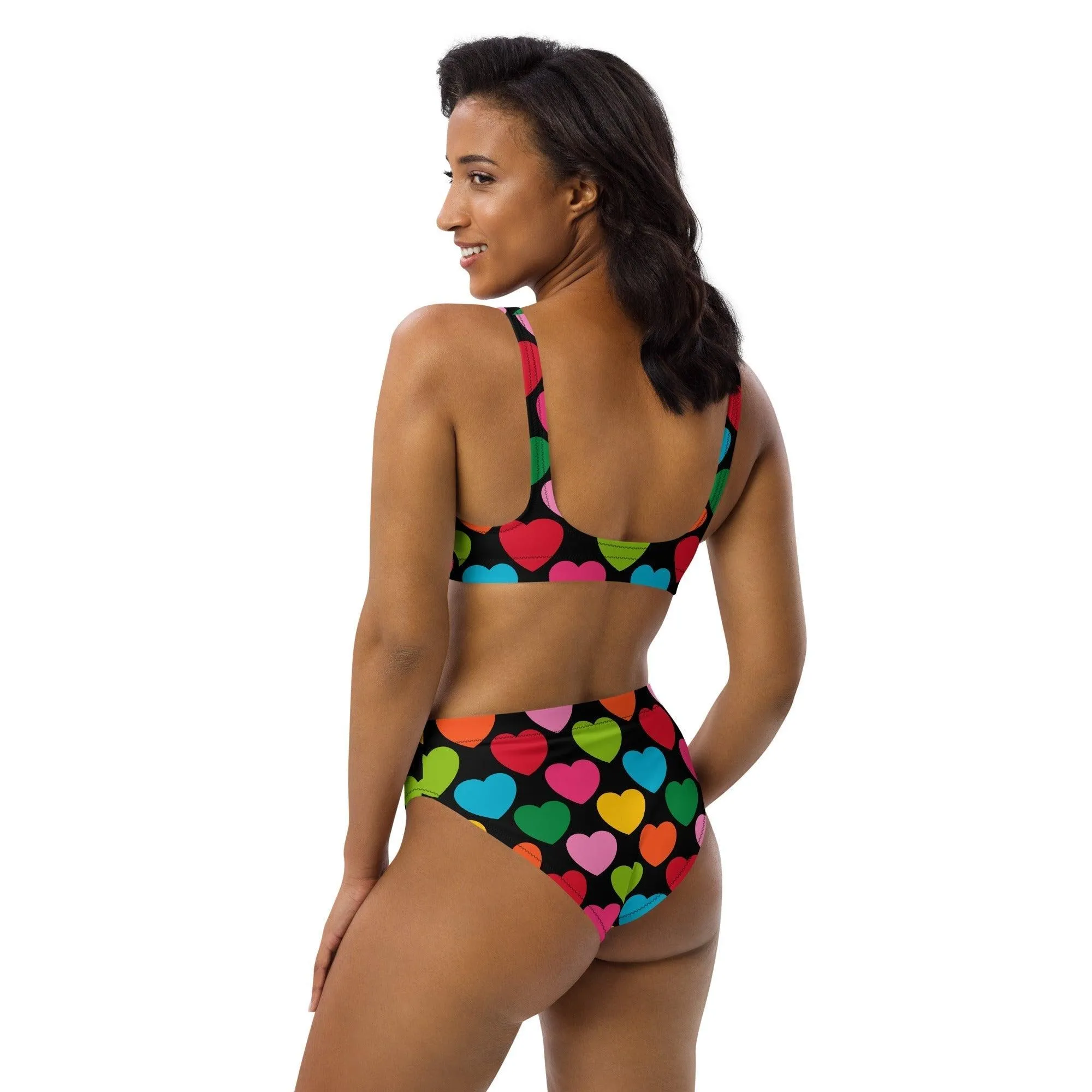 ELLIE LOVE mix black - Bikinis made of recycled material