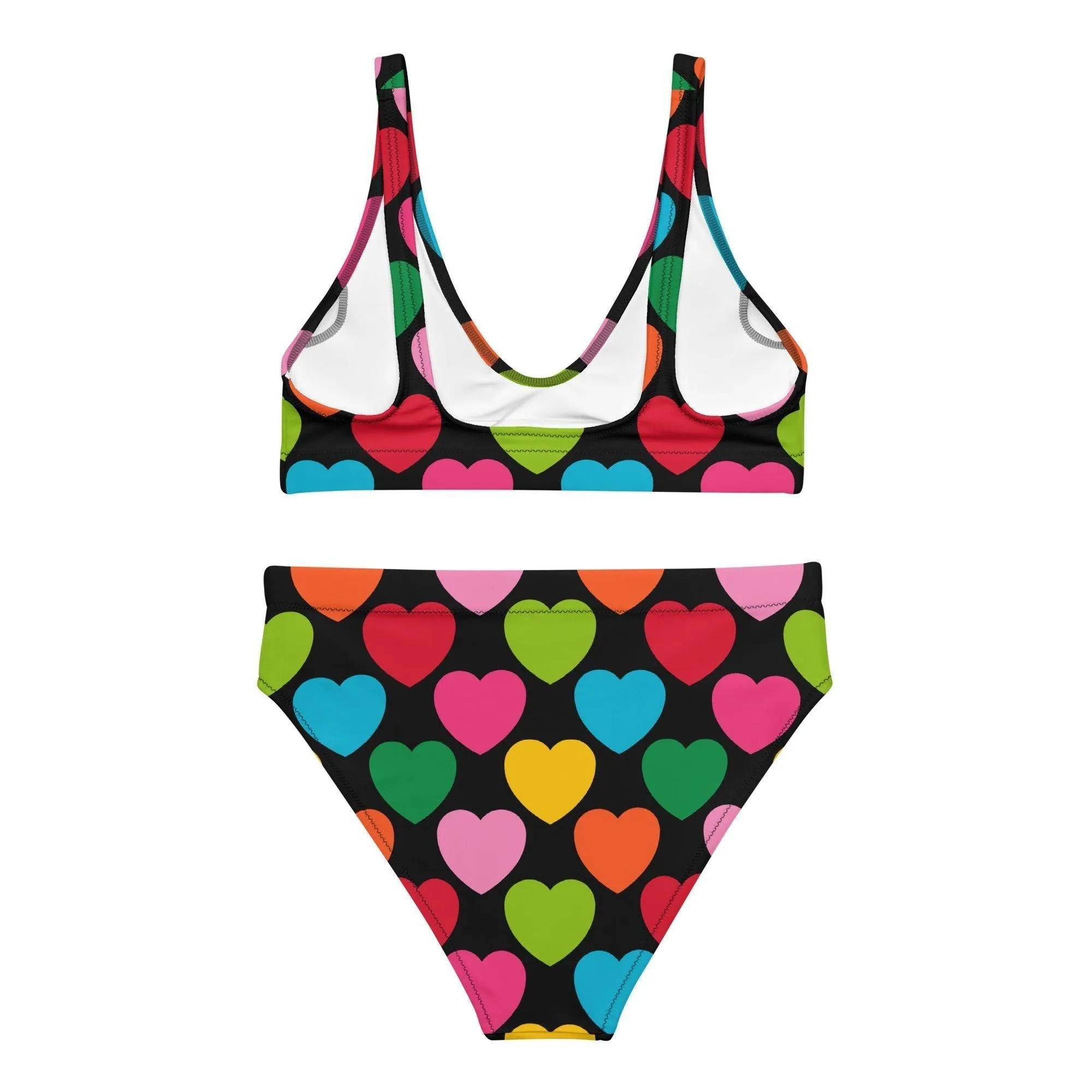 ELLIE LOVE mix black - Bikinis made of recycled material