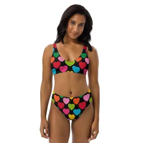ELLIE LOVE mix black - Bikinis made of recycled material