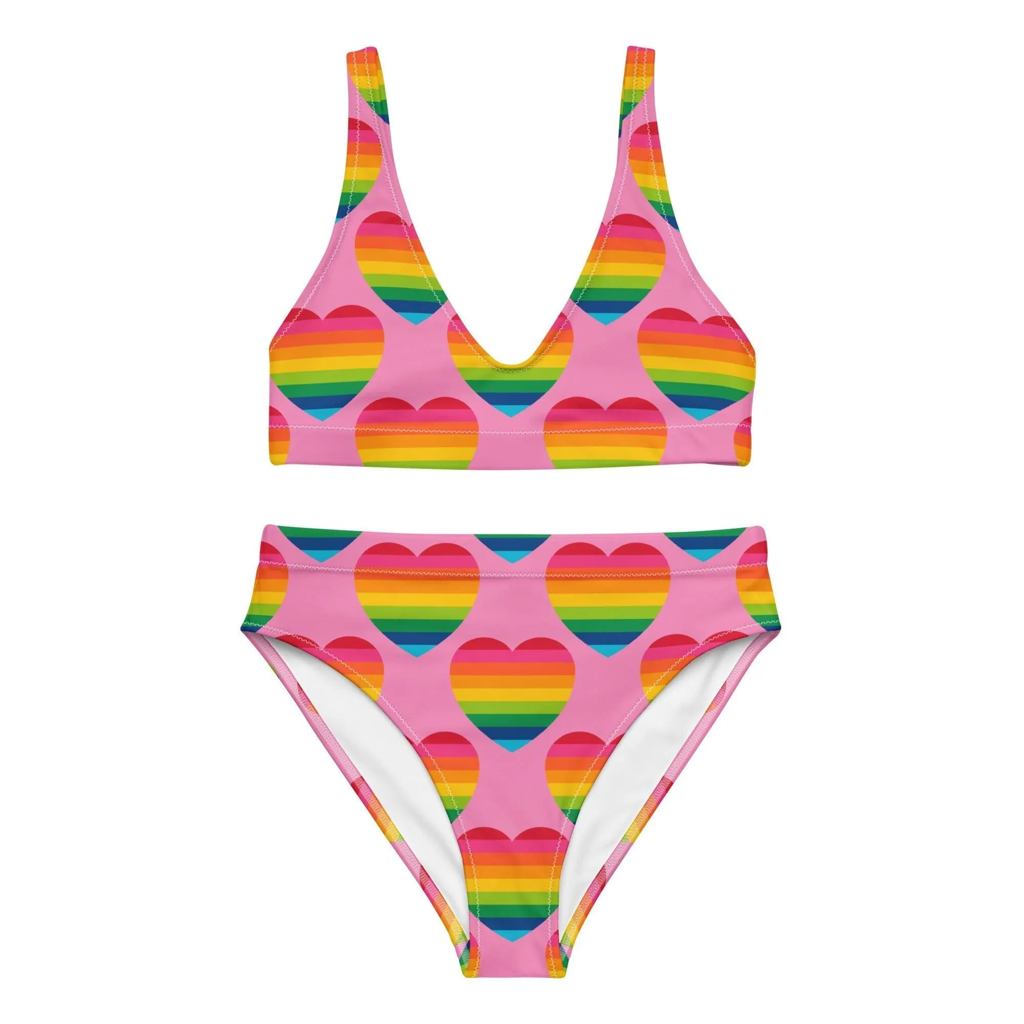 ELLIE LOVE rainbow pink - Bikinis made of recycled material