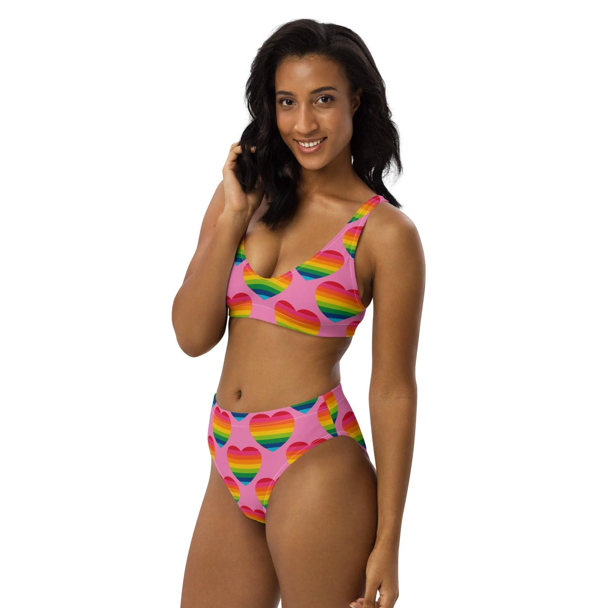 ELLIE LOVE rainbow pink - Bikinis made of recycled material