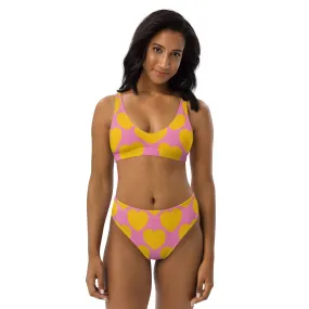 ELLIE LOVE yellow pink - Bikinis made of recycled material