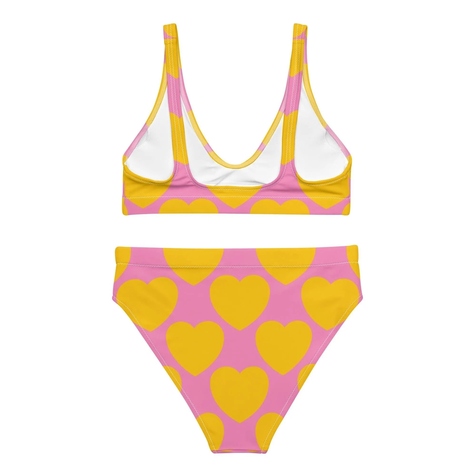 ELLIE LOVE yellow pink - Bikinis made of recycled material