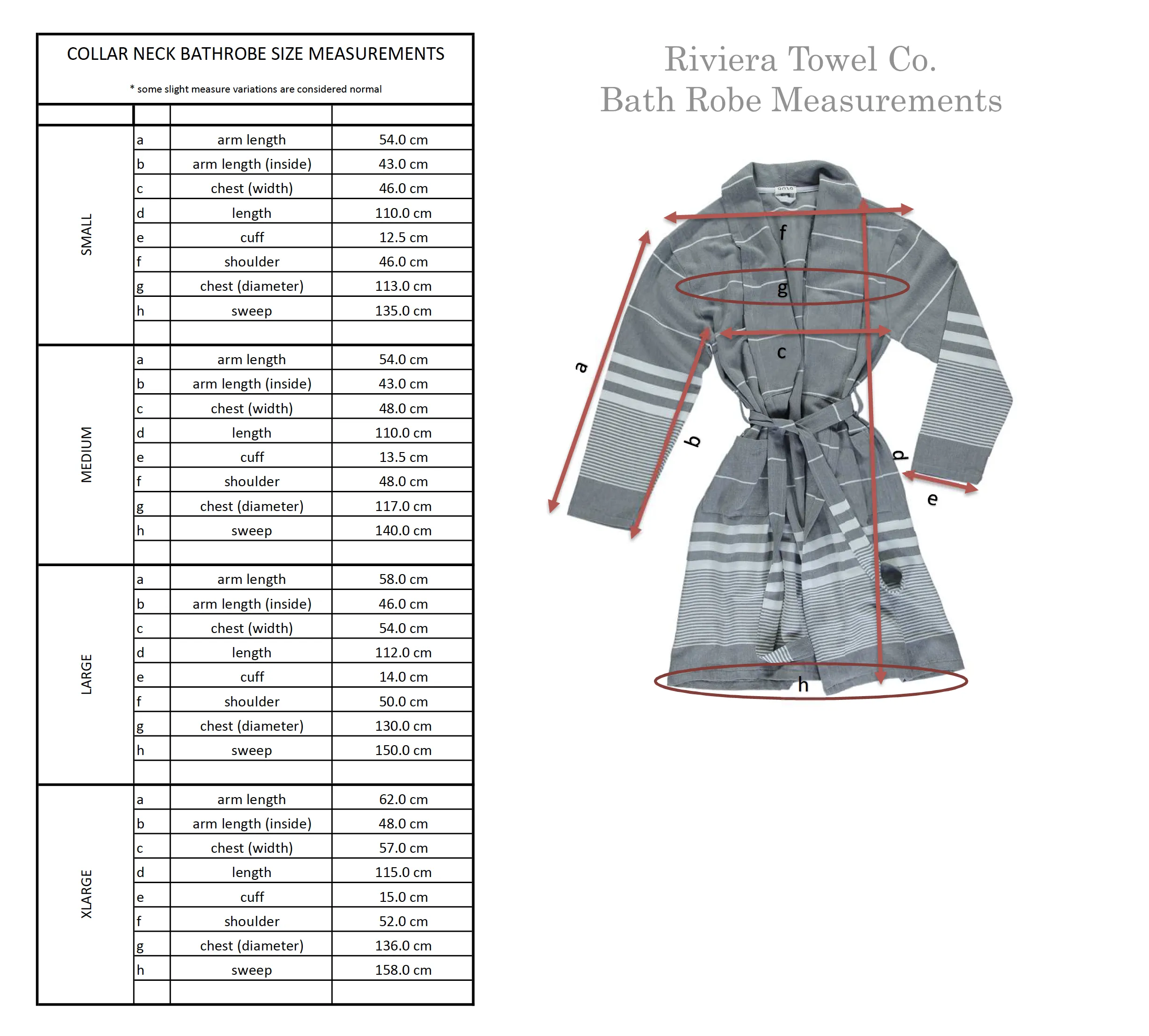 Essential Lightweight Turkish Cotton Bath Robe - RT782