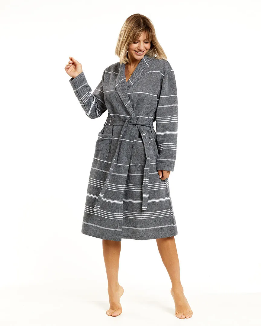 Essential Lightweight Turkish Cotton Bath Robe - RT782