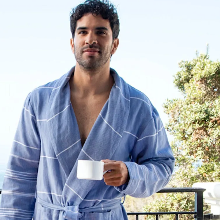 Essential Lightweight Turkish Cotton Bath Robe - RT782