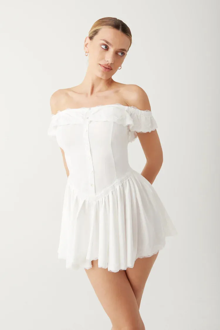 Frankies Bikinis Charli Mini Dress as seen on Sabrina Carpenter