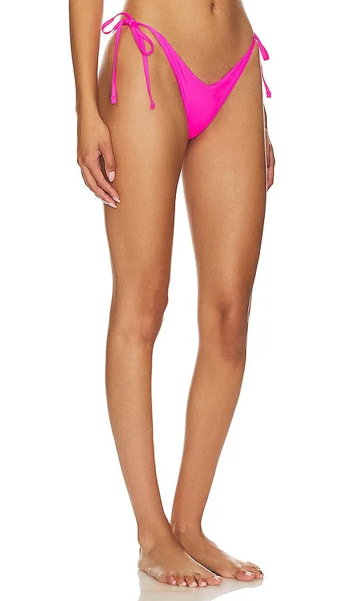 Frankies Bikinis Connor Bikini Bottom in Pink