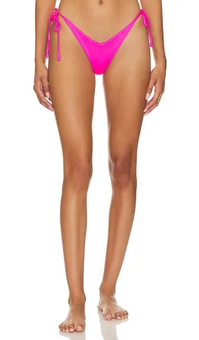 Frankies Bikinis Connor Bikini Bottom in Pink