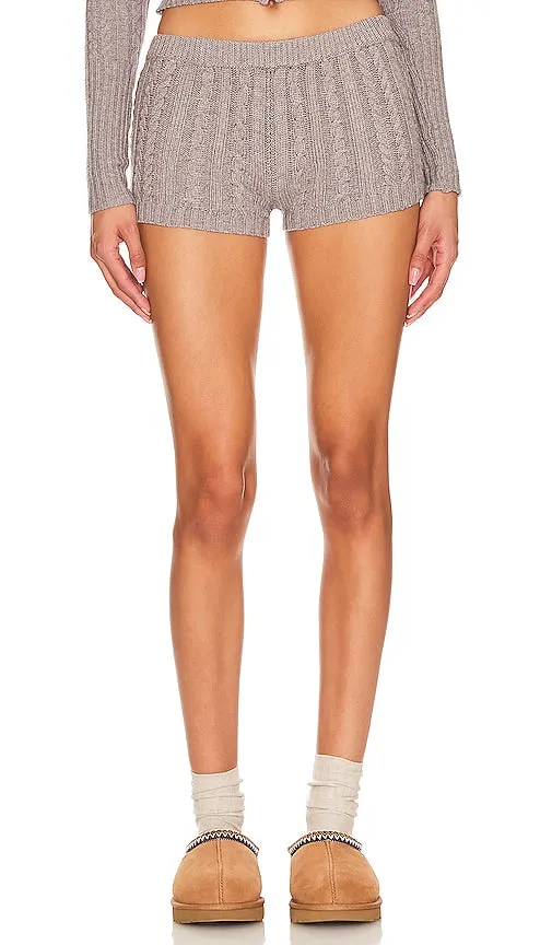 Frankies Bikinis Evermore Short in Grey