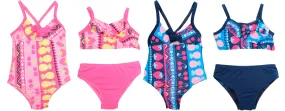 GI-PPFRU - Wholesale Infant Girl's Multi-print One-Piece and Two-Piece Swimsuit
