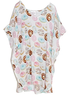Girls Donut Poncho Swim Cover-Up