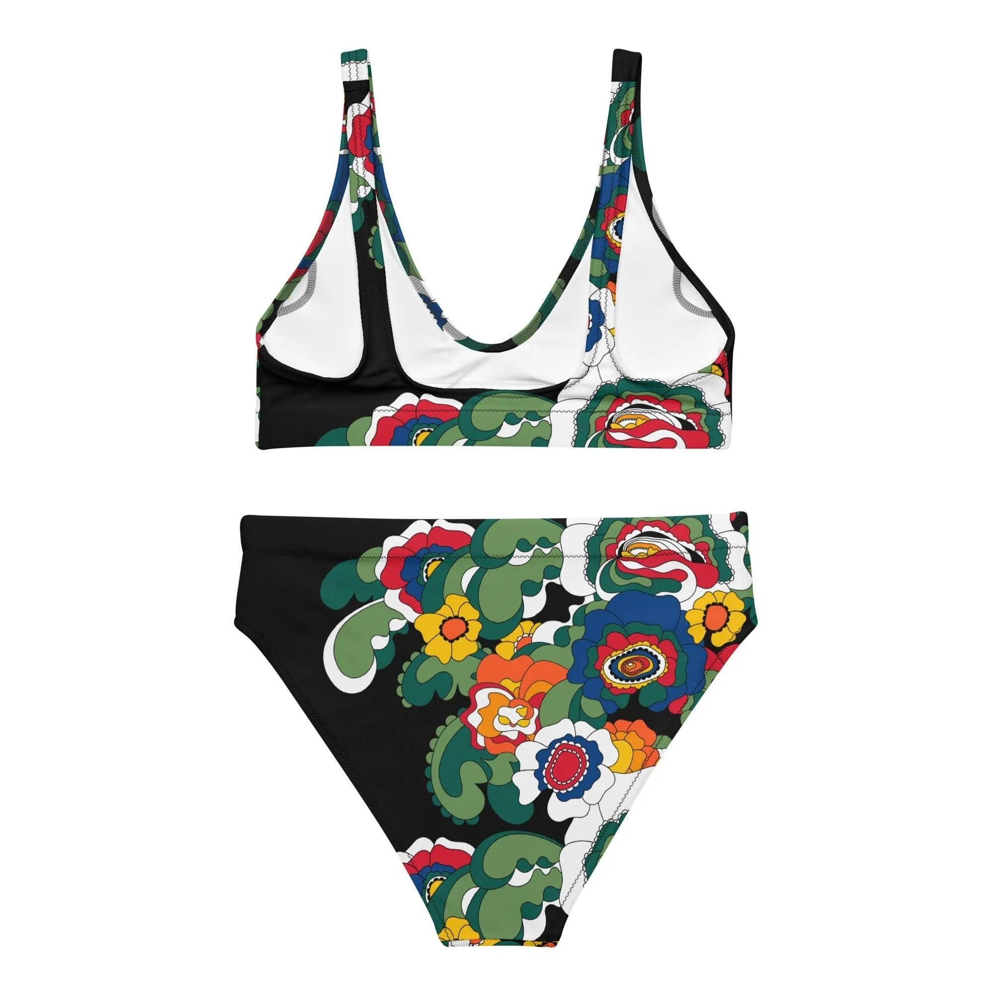 GROOVY KURBITS black - Bikinis made of recycled material