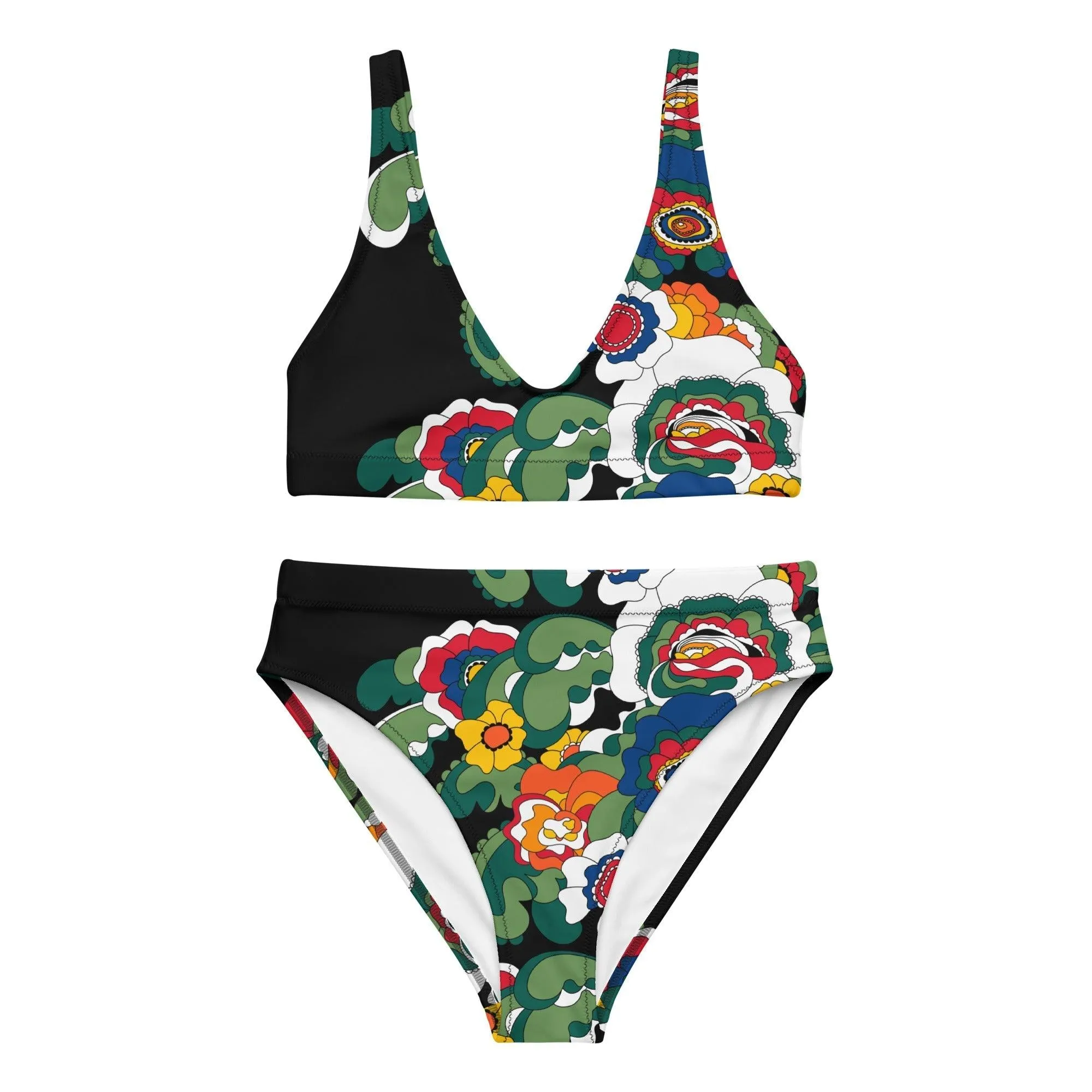 GROOVY KURBITS black - Bikinis made of recycled material