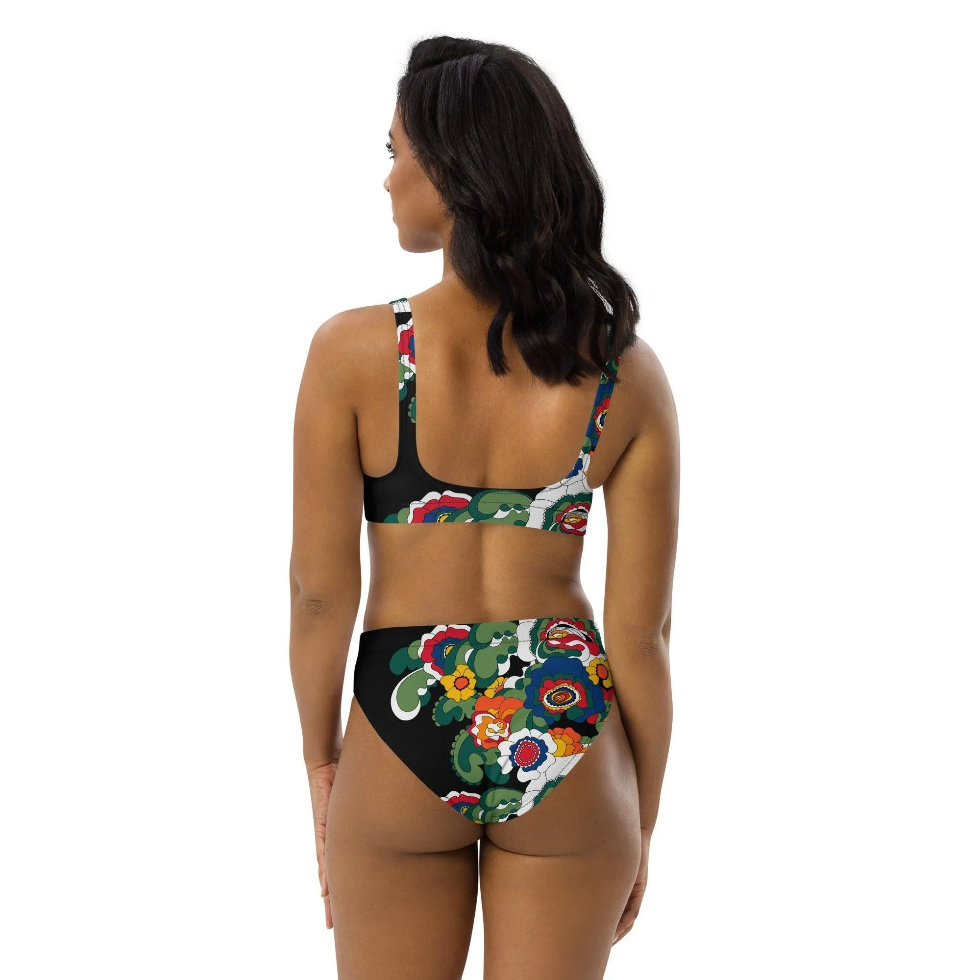 GROOVY KURBITS black - Bikinis made of recycled material