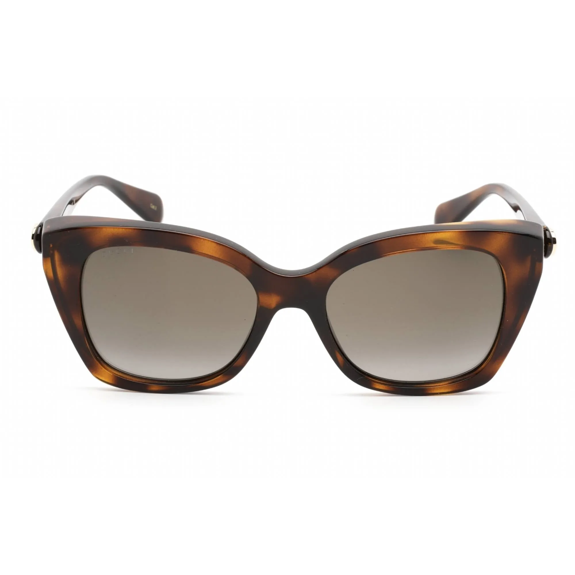 Gucci Women's Sunglasses - Tortoise Plastic Cat Eye Full Rim Frame | GG0921S 002