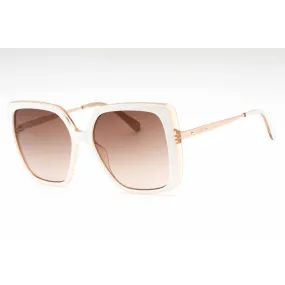 Guess Factory Women's Sunglasses - White Plastic Oversized Full Rim Frame | GF6185 21F
