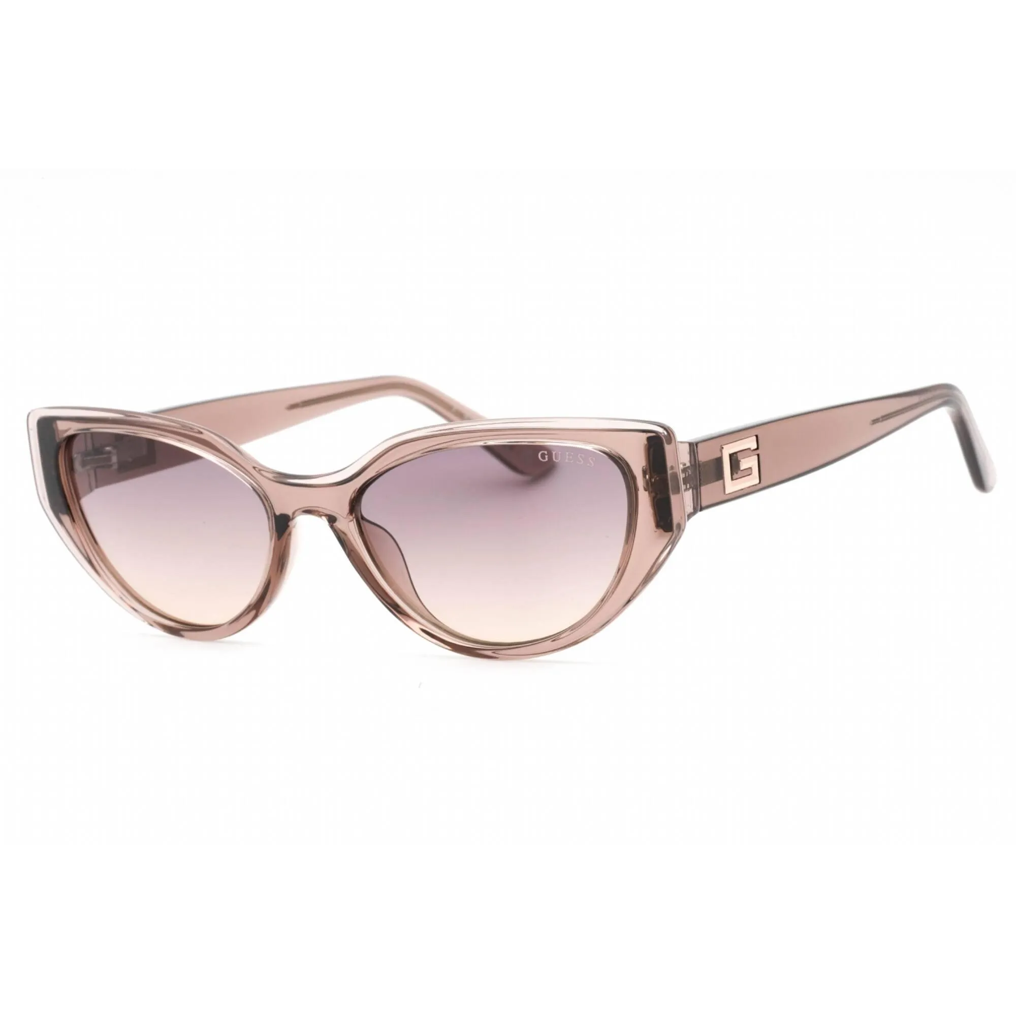 Guess Women's Sunglasses - Beige/Other Plastic Full Rim Cat Eye Frame | GU7910 59Z