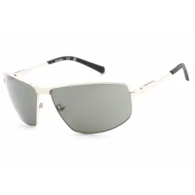 Harley Davidson Unisex Sunglasses - Gold Rectangular Frame Green Lens | HD0965X 32N