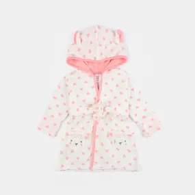 HOODED BABY BATH GOWN/BATH ROBE