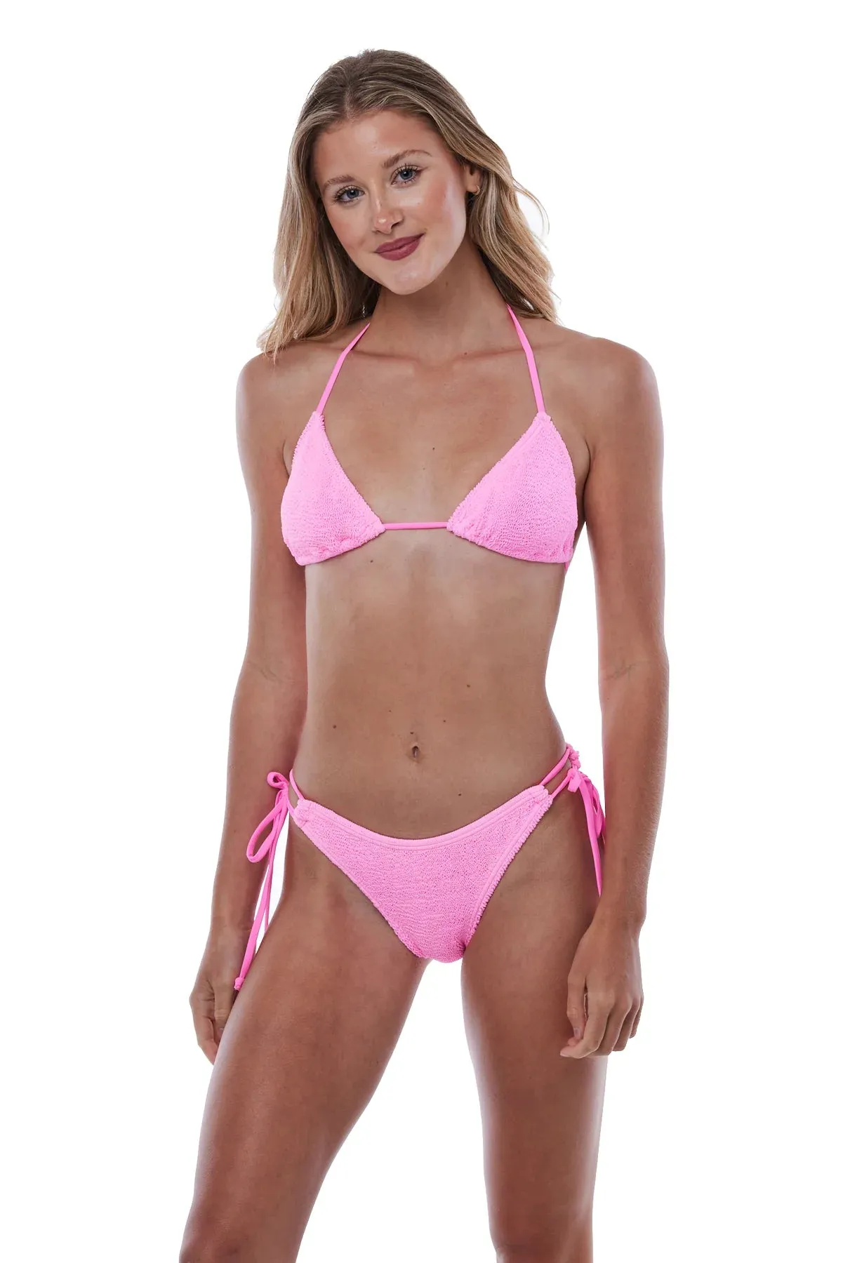 Jamaica Triangle Strings Bikini Top
