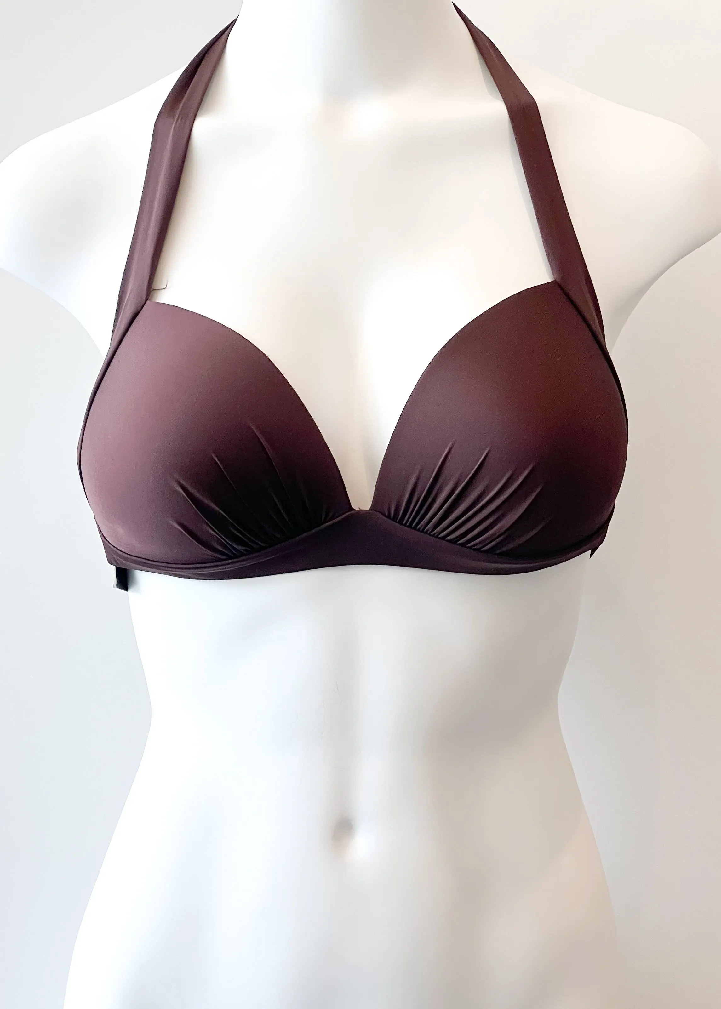 Jets Lustre Molded Halter Bikini Top