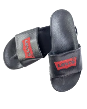 June Batwing Sliders in Black
