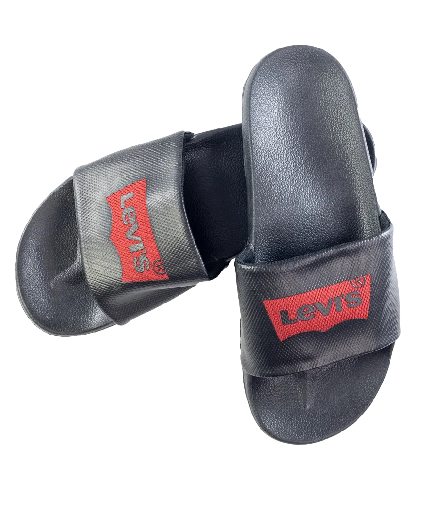 June Batwing Sliders in Black
