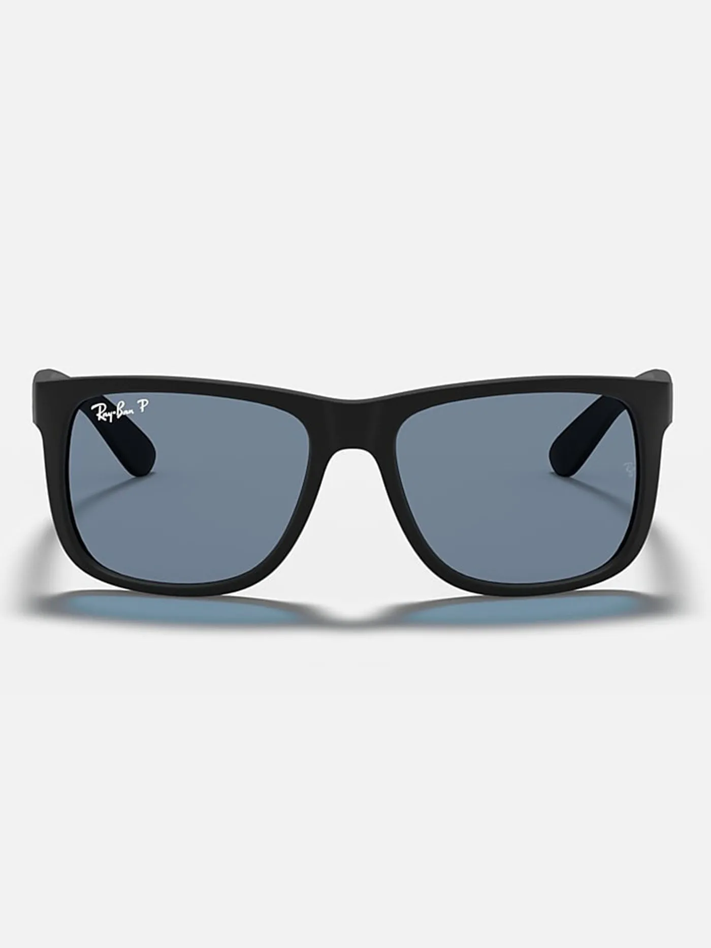Justin Matte Black/Blue Classic Sunglasses