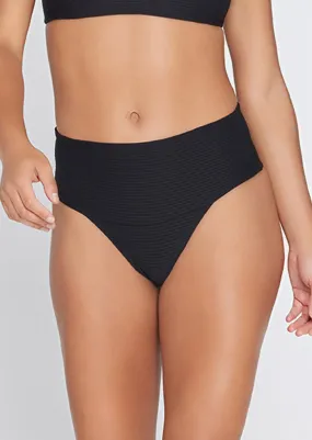 L Space Eco Chic Desi High Waist Bikini Bottom