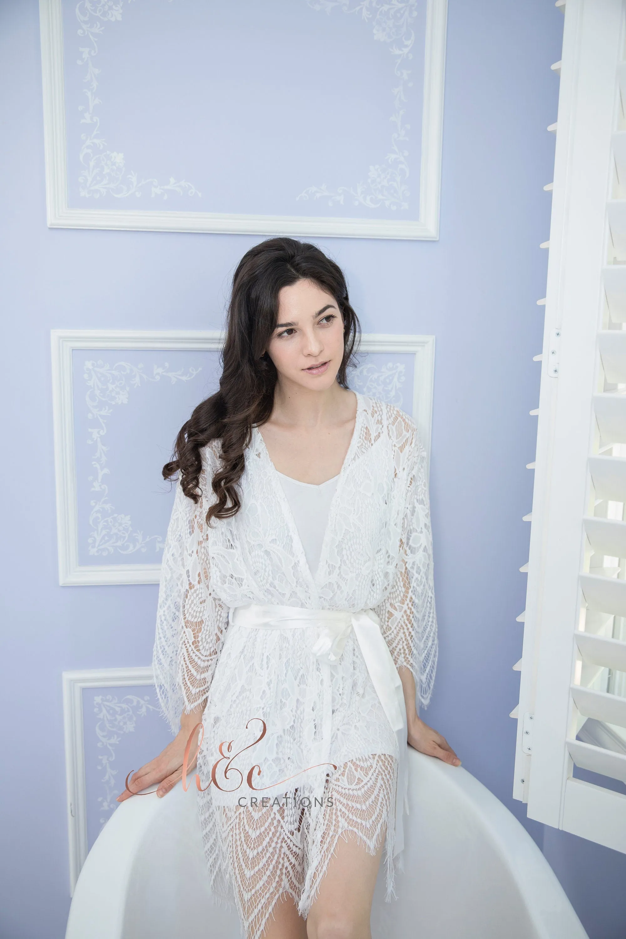 Lace Bridal Robe, Bridesmaid Robes, Bridal Robe, Bride Robe, Bridal Party Robes, Bridesmaid Gifts, Wedding Robe, All Lace Robe