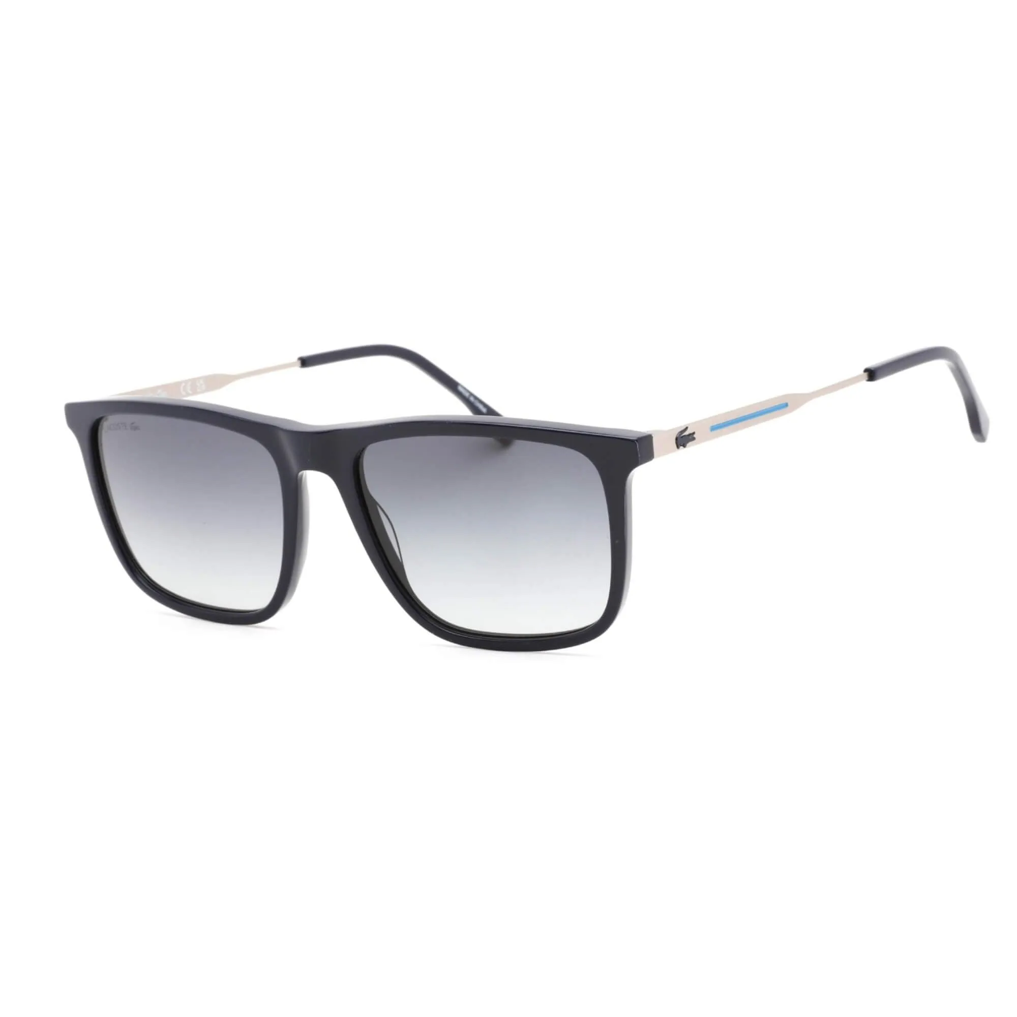 Lacoste Men's Sunglasses - Gradient Lens Blue Rectangular Acetate Frame | L945S 424