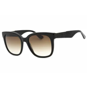 Lacoste Women's Sunglasses - Black Square Shape Frame Brown Gradient Lens | L970S 001