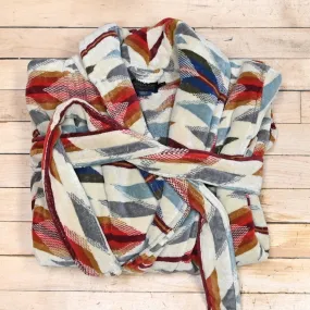 Ladies Robe Wyeth Trail Oatmeal