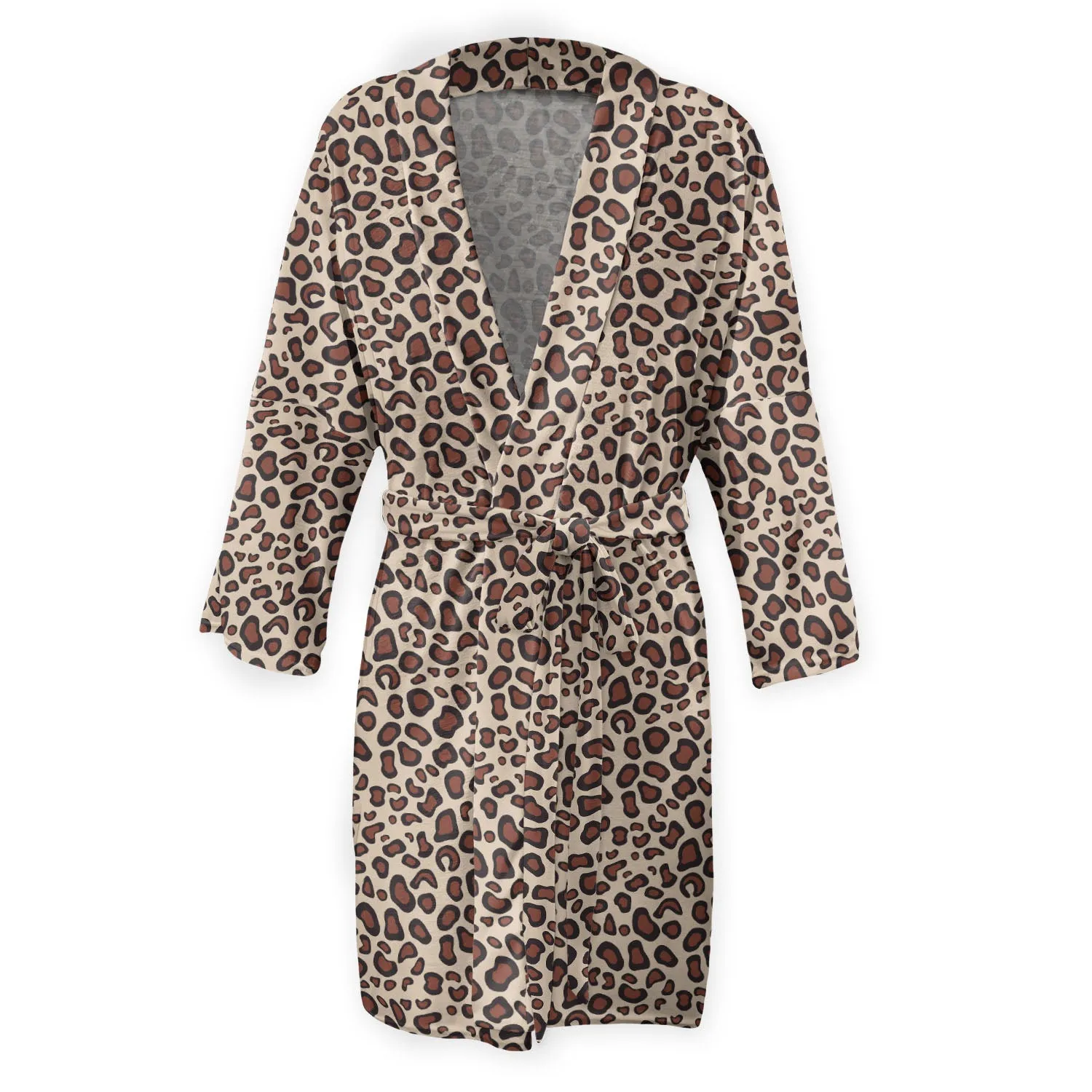 Leopard Print Robe